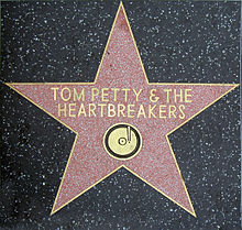 Hollywood Walk of Fame star.