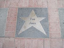 The star commemorating Jones at the Orpheum Theater, Memphis