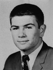 Jones as a junior in high school, 1964