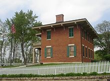 The post-Civil War home of Ulysses S. Grant, in Galena, Illinois.