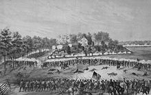 The Battle of Jackson, fought on 14 May 1863, in Jackson, Mississippi, was part of the Vicksburg Campaign.