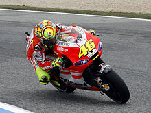 Rossi at the 2011 Portuguese Grand Prix