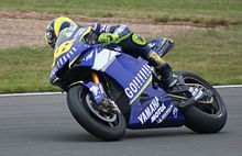 Rossi at the 2005 British Grand Prix