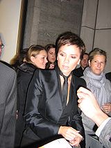 Victoria Beckham in Düsseldorf promoting her new jeans (2008)