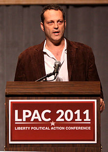 Vaughn in Reno, Nevada at the Liberty Political Action Conference in September 2011.[23]