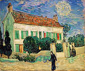 White House at Night, 1890, Hermitage Museum, St. Petersburg, painted six weeks before the artist's death