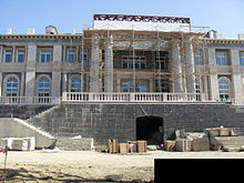 An Italianate palace on Russia's southern Black Sea coast allegedly built for Vladimir Putin's personal use.[335]