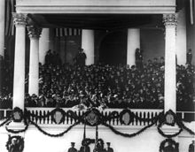 Inauguration of Warren G. Harding, March 4, 1921.