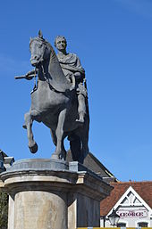 Statue of William III by Henry Cheere in Petersfield