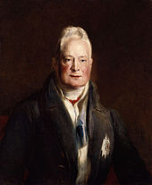 Portrait of King William IV by Sir David Wilkie in 1837