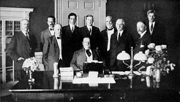 President William H. Taft's first cabinet, 1910