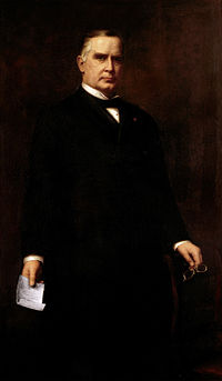 The official Presidential portrait of William McKinley