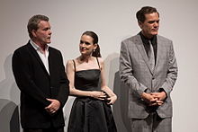 Ryder alongside Ray Liotta and Michael Shannon at the Toronto International Film Festival 2012.