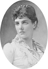 Jennie Jerome, Lady Randolph Churchill, mother of Winston Churchill.