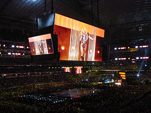 Shakira at the 2010 NBA All-Star Game