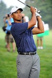 Woods competing at the third annual Earl Woods Memorial Pro-Am (July 1, 2009)