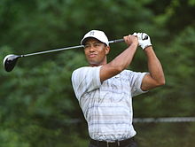 Woods driving in 2007