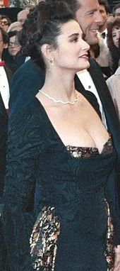 Moore at the Academy Awards in 1989