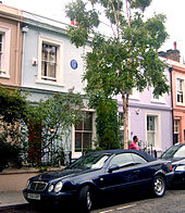 Blair's 1927 lodgings in Portobello Road