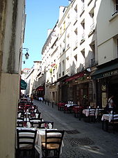 Rue du Pot de Fer, on the Left Bank, in the 5th arrondissement, where Blair lived in Paris