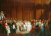 Marriage of Victoria and Albert Painting by George Hayter