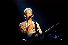 Sting performing in 1985