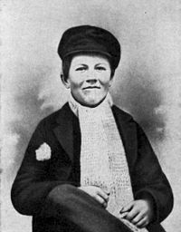 Edison as a boy