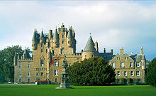 Glamis Castle, the Strathmores' Scottish home