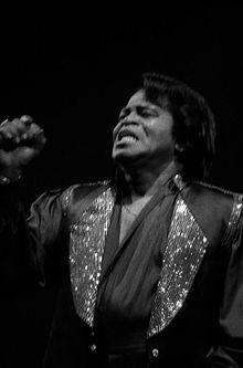 James Brown in Belgrade in 1993