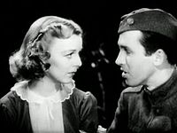 Stewart made four features with Margaret Sullavan, the second of which was The Shopworn Angel (1938)