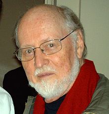 Williams at the Boston Symphony Hall after conducting the Boston Pops, May 2006