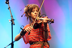 Stirling performing at VidCon 2012.