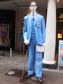 Wadlow's statue in Copenhagen