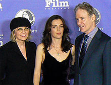 Ayelet Zurer with Diane Keaton and Kevin Kline