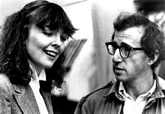 with Diane Keaton in Manhattan (1979)