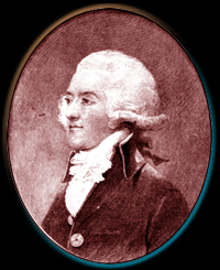 William Temple Franklin, painted by John Trumbull (1790-1791).