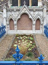 Disraeli's tomb at Hughenden