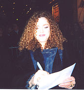 Peters after a performance of Gypsy in 2004