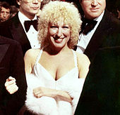 Midler at the premiere of The Rose, 1979