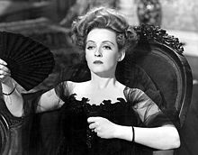 Davis often played unlikable characters, such as Regina Giddens in The Little Foxes (1941)