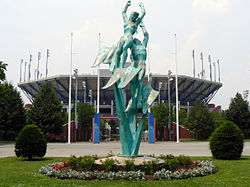 The USTA National Tennis Center in Flushing Meadows-Corona Park was rededicated as the USTA Billie Jean King National Tennis Center