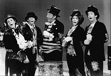 Crosby and his family in a skit for his 1974 Christmas special.