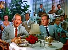 Crosby with Danny Kaye in White Christmas (1954)