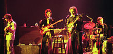 Bob Dylan and The Band touring in Chicago, 1974