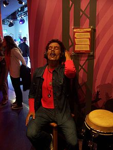 Marley has remained popular for decades after his death—one of many memorials to him is this representation at Madame Tussaud Wax Museum in Amsterdam