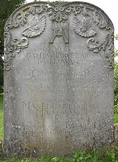 Agatha Christie's gravestone in Cholsey.