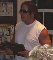 Bret Hart accepts his induction into the George Tragos/Lou Thesz Professional Wrestling Hall of Fame.