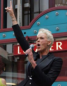 Brigitte Nielsen in February 2012 in Vienna, Austria.