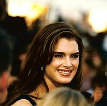 Brooke Shields at the 1998 Cannes Film Festival