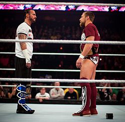 Once friends while both were world champions, and having known each other for ten years since their independent scene days, Bryan eventually feuded with CM Punk for his WWE Championship in 2012 after Bryan lost his world title.